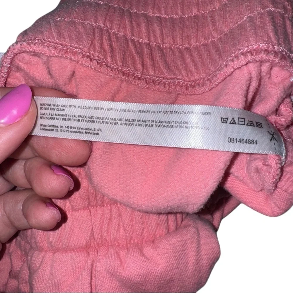 URBAN OUTFITTERS Out From Under Ellie Sweatshorts Shorts Pink Size Small